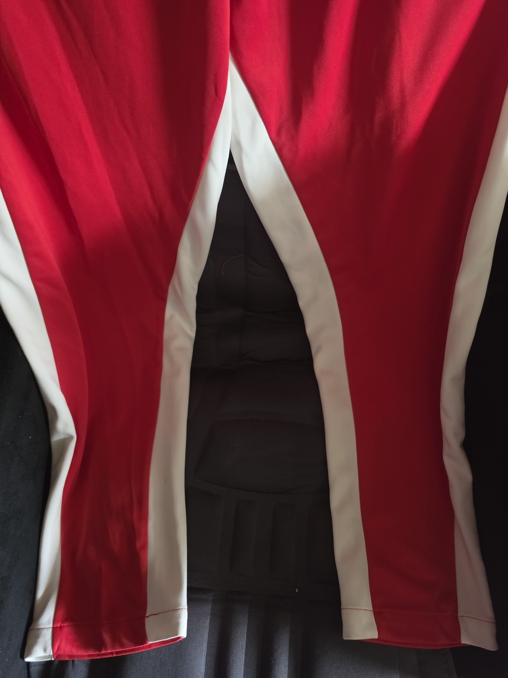 Nike Red & White Track Pants - Picture 3 of 5